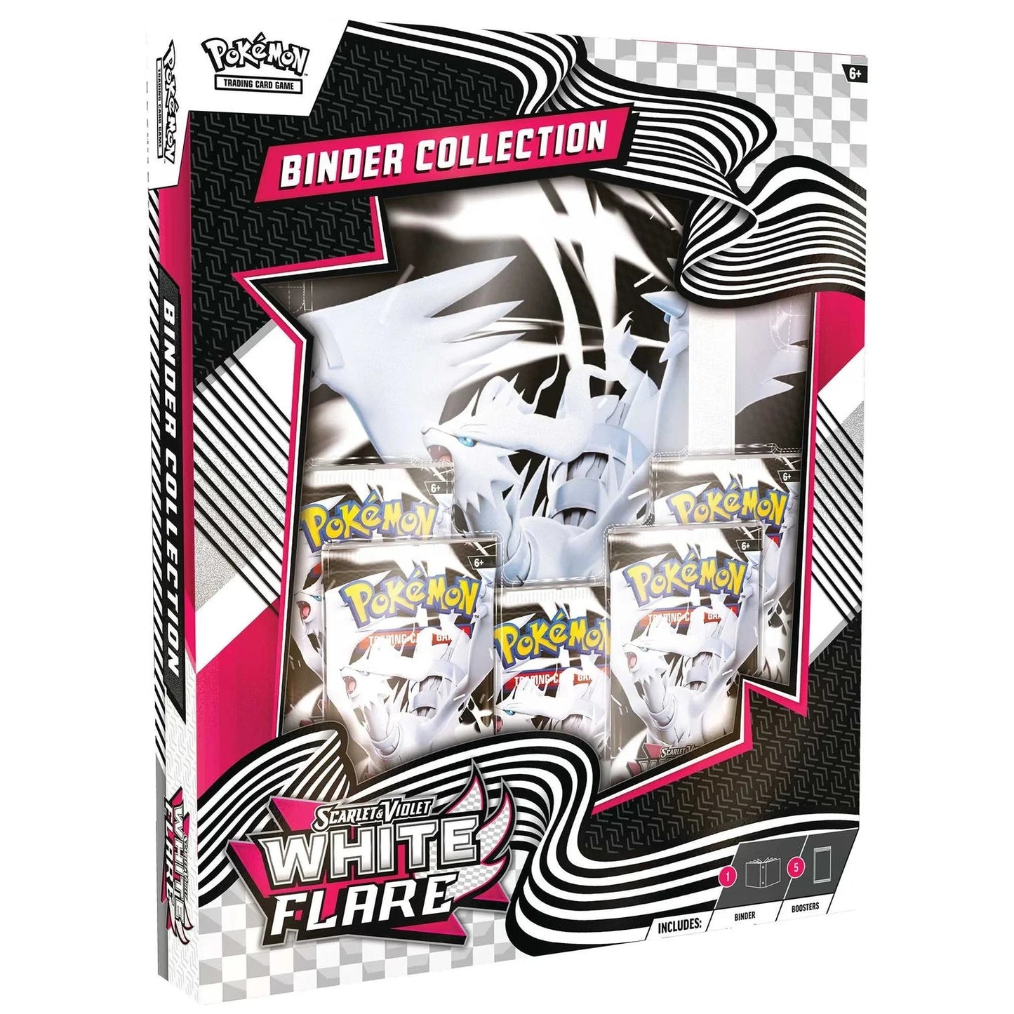 Pokemon TCG Black Bolt And White Flare Binder Collections – Both Sets
